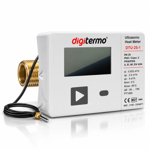 DTU-32 M-Bus Digitermo Ultrasonik Kalorimetre