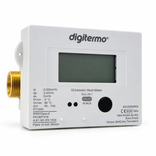 DLL-20 M-Bus Digitermo Ultrasonik Kalorimetre