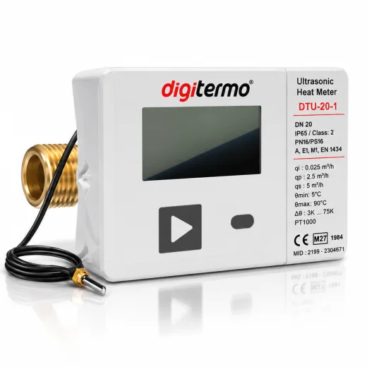 DTU-20 Radyo Sinyal Digitermo Ultrasonik Kalorimetre