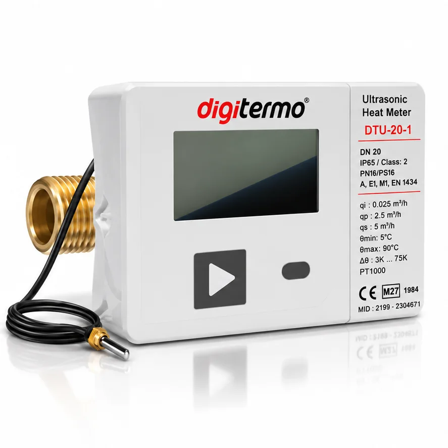 DTU-20 Radyo Sinyal Digitermo Ultrasonik Kalorimetre
